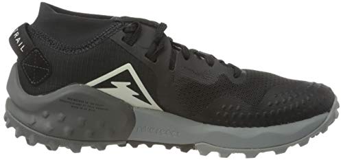 NIKE Wildhorse 6, Trail Running Shoe Mujer, Off Noir Spruce Aura Black Iron Grey, 38.5 EU