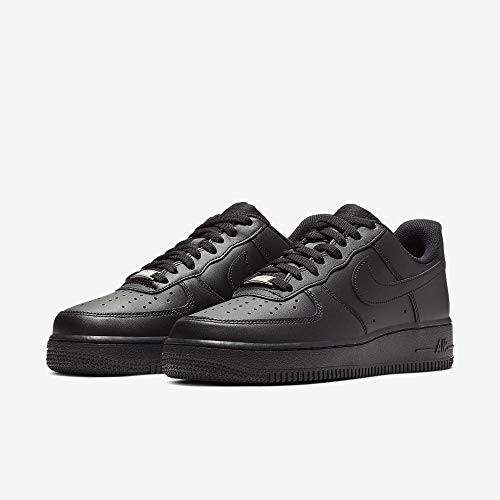 Nike Wmns Air Force 1 '07 - Zapatos Mujer, Negro (Black / Black), 37.5 EU