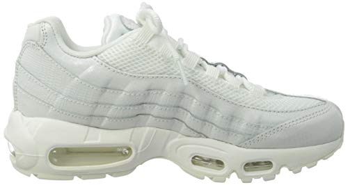 Nike Wmns Air MAX 95 PRM, Zapatillas Mujer, Blanco (Summit White/Vast Grey/Summit White 102), 38.5 EU