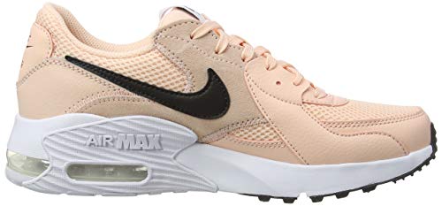 Nike Wmns Air MAX excee, Zapatillas para Correr Mujer, Washed Coral/White/Black, 37.5 EU