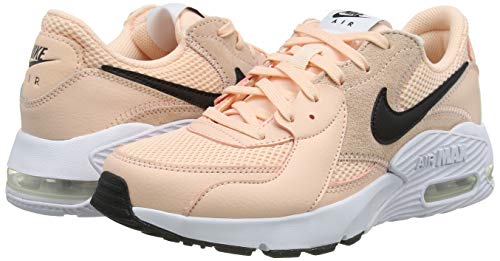 Nike Wmns Air MAX excee, Zapatillas para Correr Mujer, Washed Coral/White/Black, 38 EU
