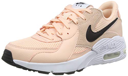 Nike Wmns Air MAX excee, Zapatillas para Correr Mujer, Washed Coral/White/Black, 38 EU