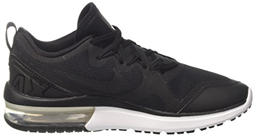 Nike Wmns Air MAX Fury, Zapatillas de Running Mujer, Negro (Black/White/Black 001), 36.5 EU