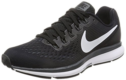Nike Wmns Air Zoom Pegasus 34, Zapatillas de Entrenamiento para Mujer, Negro (Black/white/dk Grey/anthracite), 36.5 EU