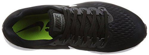 Nike Wmns Air Zoom Pegasus 34, Zapatillas de Entrenamiento para Mujer, Negro (Black/white/dk Grey/anthracite), 36.5 EU