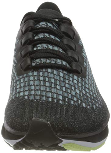 Nike Wmns Air Zoom Pegasus 37, Zapatillas para Correr Mujer, Black Glacier Ice Barely Volt White, 36.5 EU