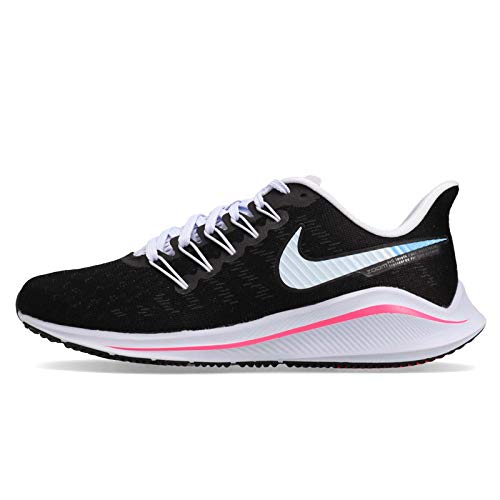 Nike Wmns Air Zoom Vomero 14, Zapatillas de Atletismo Mujer, Multicolor (Black/Hyper Pink/Football Grey/Pink Beam 000), 39 EU