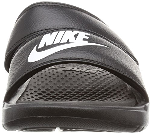 Nike Wmns Benassi Duo Ultra Slide, Chanclas para Mujer, Negro (Black/White 010), 43 EU