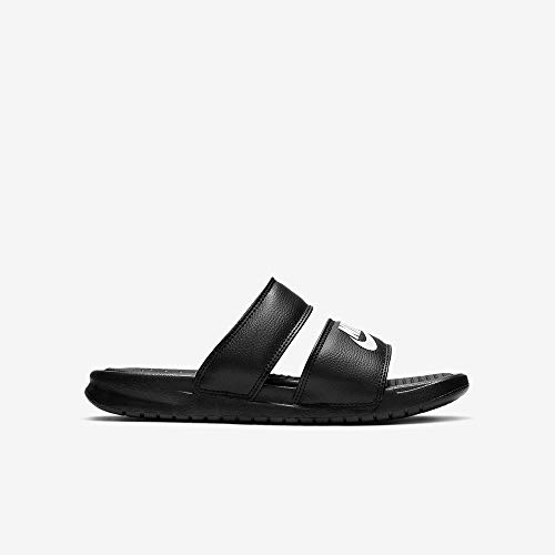 Nike Wmns Benassi Duo Ultra Slide, Chanclas para Mujer, Negro (Black/White 010), 43 EU