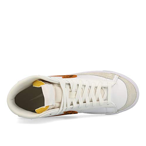 Nike WMNS Blazer Mid '77 SE - Chaqueta para mujer, diseño de leopardo, color blanco, blanco y blanco, color Blanco, talla 41 EU