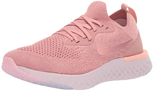 Nike Wmns Epic React Flyknit, Zapatillas de Entrenamiento Mujer, Rosa (Rust Pink/Pink Tint/Tropical P 602), 42 EU