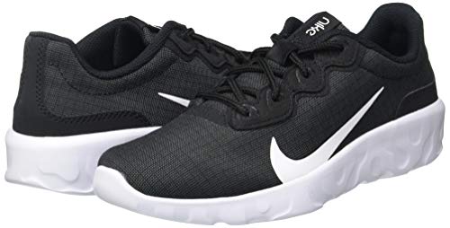 NIKE Wmns Explore Strada, Zapatos para Correr Mujer, Black White, 39 EU