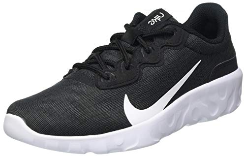 Nike Wmns Explore Strada, Zapatos para Correr Mujer, Black/White, 36.5 EU