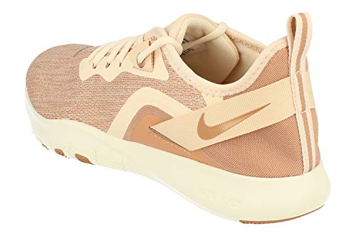 Nike Wmns Flex Trainer 9 Prem, Zapatillas de Deporte para Mujer, Multicolor (Guava Ice/Mtlc Red Bronze/Rose Gold/Sail 000), 38 EU