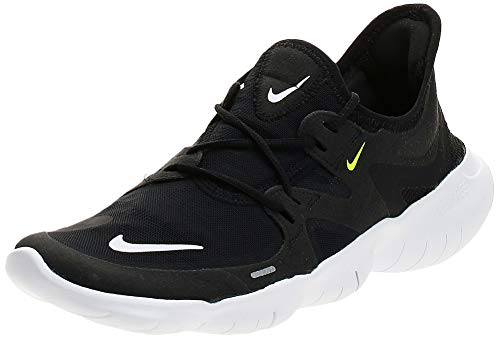 Nike Wmns Free RN 5.0, Zapatillas de Atletismo Mujer, Multicolor (Black/White/Anthracite/Volt 000), 39 EU