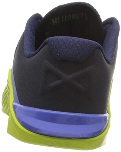 Nike Wmns Metcon 6, Zapatillas Deportivas Mujer, Blackened Blue Red Plum Cyber Sapphire, 37.5 EU