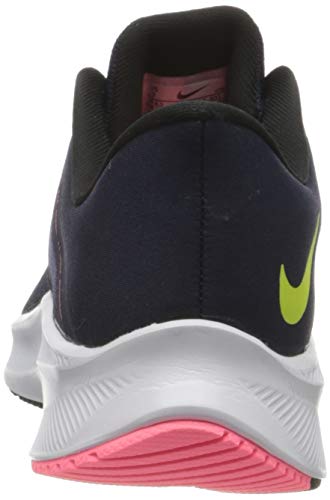 Nike Wmns Quest 3, Zapatillas para Correr Mujer, Blackened Blue Sunset Pulse Black Cyber, 39 EU