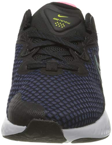 Nike Wmns Renew Run 2, Zapatillas para Correr Mujer, Black Blackened Blue Dk Teal Green Sunset Pulse Cyber, 38 EU