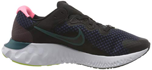 Nike Wmns Renew Run 2, Zapatillas para Correr Mujer, Black Blackened Blue Dk Teal Green Sunset Pulse Cyber, 38 EU