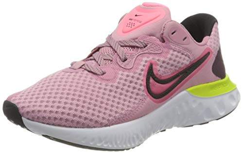 Nike Wmns Renew Run 2, Zapatillas para Correr Mujer, Elemental Pink Sunset Pulse Black Cyber White, 38.5 EU
