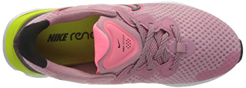 Nike Wmns Renew Run 2, Zapatillas para Correr Mujer, Elemental Pink Sunset Pulse Black Cyber White, 38.5 EU
