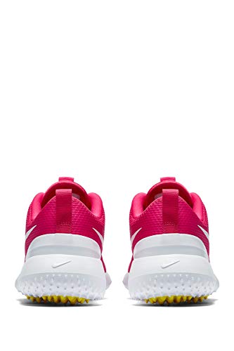 Nike Wmns Roshe G, Zapatillas de Golf Mujer, Multicolor (Rush Pink/White/Dynamic Yellow 601), 38 EU