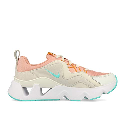 Nike Wmns RYZ 365, Zapatillas de Atletismo Mujer, Multicolor (Coral Stardust/Aurora Green/Phantom 600), 39 EU