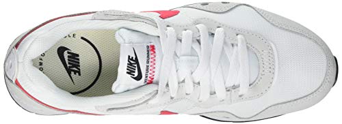 Nike Wmns Venture Runner, Zapatillas para Correr Mujer, White Siren Red Black, 39 EU