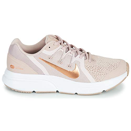 Nike Wmns Zoom Span 3, Zapatillas para Correr Mujer, Stone Mauve/Mtlc Red Bronze/Barely Rose, 41 EU