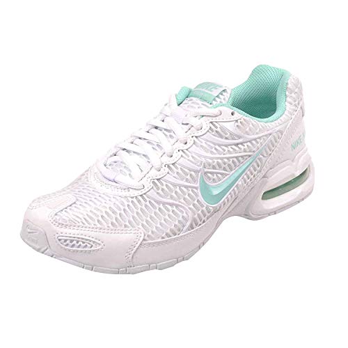 NIKE Women's Air Max Torch 4 Running Shoes (6.5 B(M) US, White/Mint)