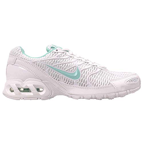 NIKE Women's Air Max Torch 4 Running Shoes (6.5 B(M) US, White/Mint)