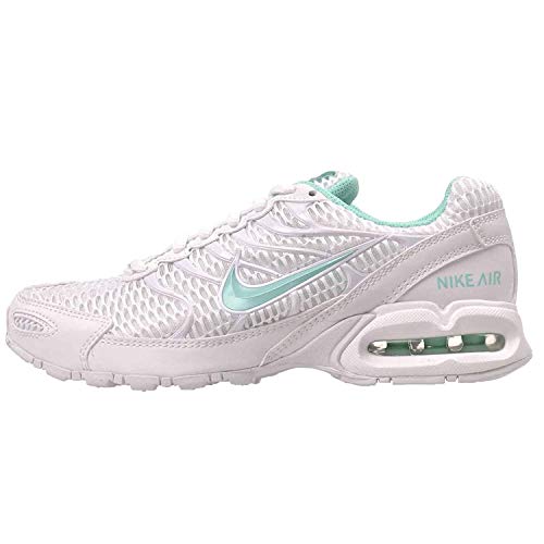 NIKE Women's Air Max Torch 4 Running Shoes (6.5 B(M) US, White/Mint)