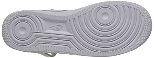 Nike - Zapatillas de baloncesto AIR FORCE 1 MID (GS) , Infantil , Blanco (WHITE), Blanco (WHITE), 38