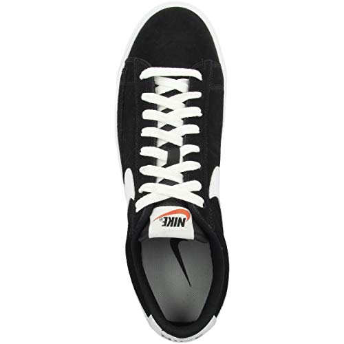 Nike Zapatillas de baloncesto Blazer Low Premium Vintage Suede para hombre, color Negro, talla 47 EU