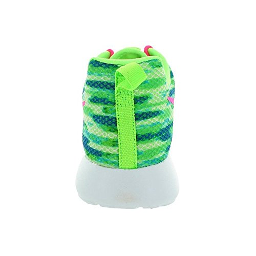 Nike Zapatillas Jr Rosherun Flight Weight GS Verde/Fucsia EU 38.5 (US 6Y)