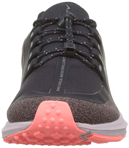 Nike Zm Winflo 5 Run Shield, Zapatillas de Running Mujer, Morado (Smokey Mauve/Mtlc Silver/Oil Grey/Particle Rose/Black 200), 38 EU