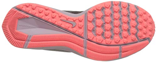 Nike Zm Winflo 5 Run Shield, Zapatillas de Running Mujer, Morado (Smokey Mauve/Mtlc Silver/Oil Grey/Particle Rose/Black 200), 38 EU