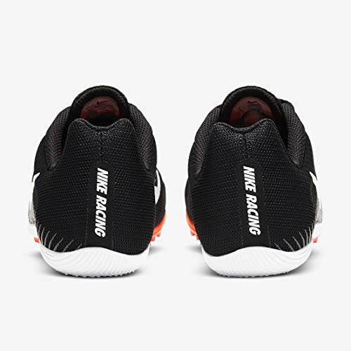 Nike Zoom Rival M 9 Track Spike, Zapato de Atletismo Hombre, Black/White-Iron Grey-Hyper Crimson, 37.5 EU
