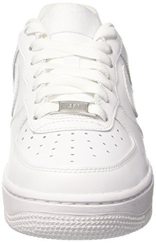 NikeWMNS AIR FORCE 1 07 - Calzado de deporte Mujer, Blanco (White / White), 40 EU