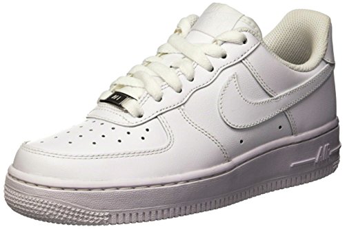 NikeWMNS AIR FORCE 1 07 - Calzado de deporte Mujer, Blanco (White / White), 40 EU