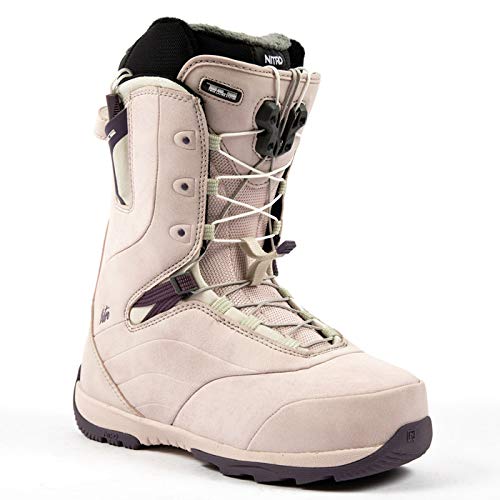 Nitro Snowboards Crown TLS Botas de Snowboard, Mujeres, Rose-Purple, 270