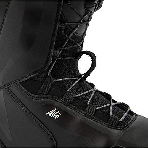 Nitro Snowboards CUDA TLS Botas de Snowboard, Mujeres, Black-White, 240