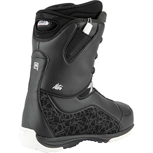 Nitro Snowboards Futura TLS Botas de Snowboard, Mujeres, Black-White, 275