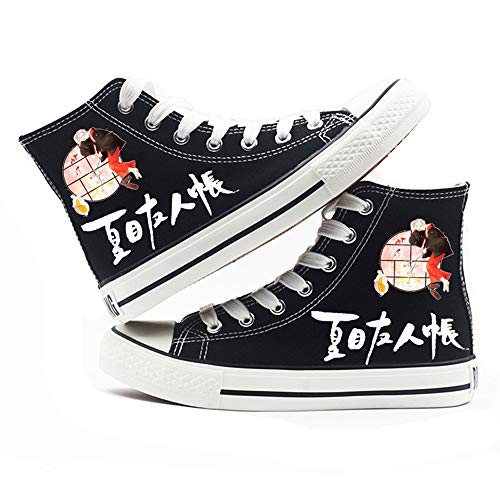 NLJ-lug Natsume's Book of Friends Zapatos De Lona Informales De Anime para Niños Y Niñas, Hombres Y Mujeres，37