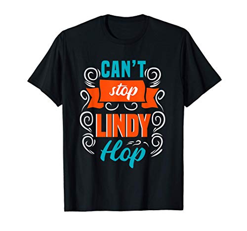 No puedo detener el diseño de Lindy Hop para su compañero de Camiseta
