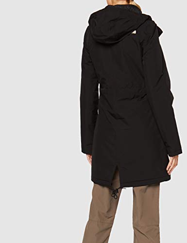 North Face Zaneck Parka - Chaqueta para Mujer, Negro (TNF Black/Vintage White), XS