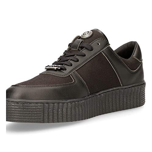 Nueva Colección Trap Zapato Unisex New Rock Original Negro M.TRAP001-V4 (Numeric_38)
