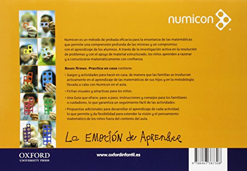 Numicon En Casa 5 años Pack (Cuaderno de ejercicios + libro de profesor) - 9788467390643