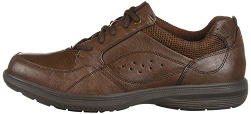 Nunn Bush Men's Moccasin Toe Oxford Lace Up with Kore Comfort Walking Technology