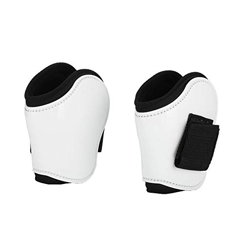 【??????? ?? ????? ??????】 Abrigo de Bota de Caballo, Equipo de equitación Blanco Protector de Abrigo de Bota Protector de Pierna de Caballo, Mascotas para Caballo